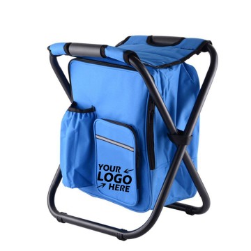 Portable Backpack Chair with Cooler Bag